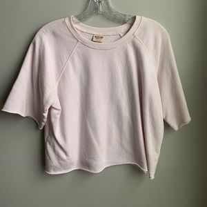 pastel pink shirt